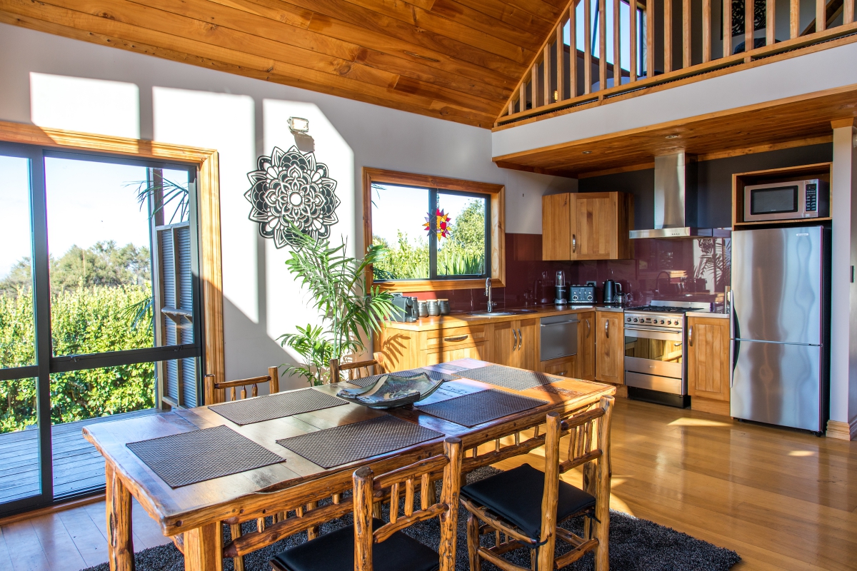 Photo of property: Cabin Kitchen and Dining