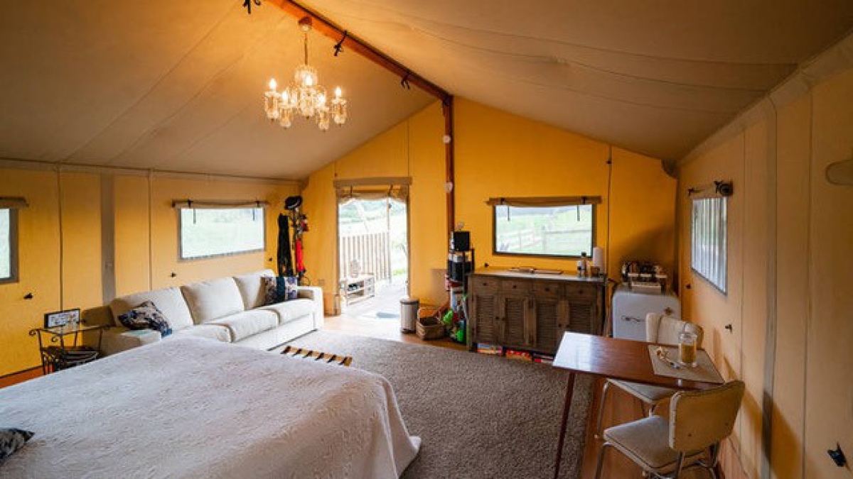 Photo of property: Absolute heaven inside the tent
