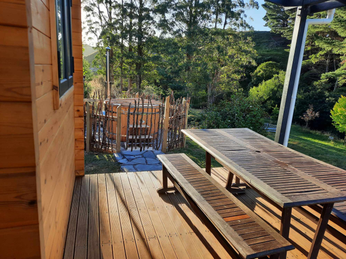 Photo of property: Cabin with 2 rooms/bedrooms, sunny with outdoor area